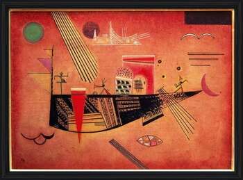 Gerahmte Poster Wassily Kandinsky - Whimsical