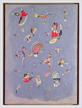 Gerahmte Poster Wassily Kandinsky - Sky Blue