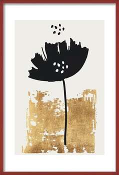 Poster Black Poppy