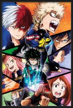 Gerahmte Poster My Hero Academia