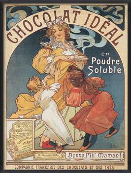 Poster Chocolat Ideal Chocolate Advert